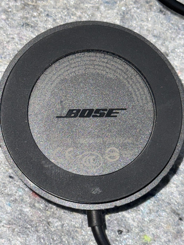 Bose Wired USB Control Pod Puck Black Desktop Audio Accessory Tested