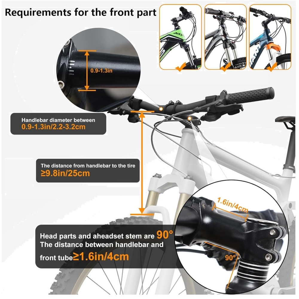 Multi-Purpose Bike Basket with Pouches