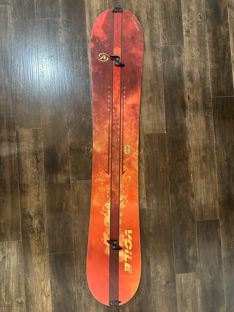 Voile Split Artisan Splitboard 162cm Orange red Snowboard