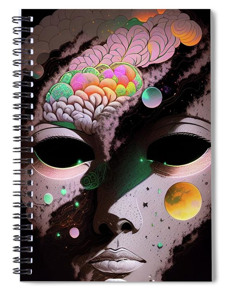 They Are Here Spiral Notebook Blank Notebook Lined Journal 8 x 6 Notebook