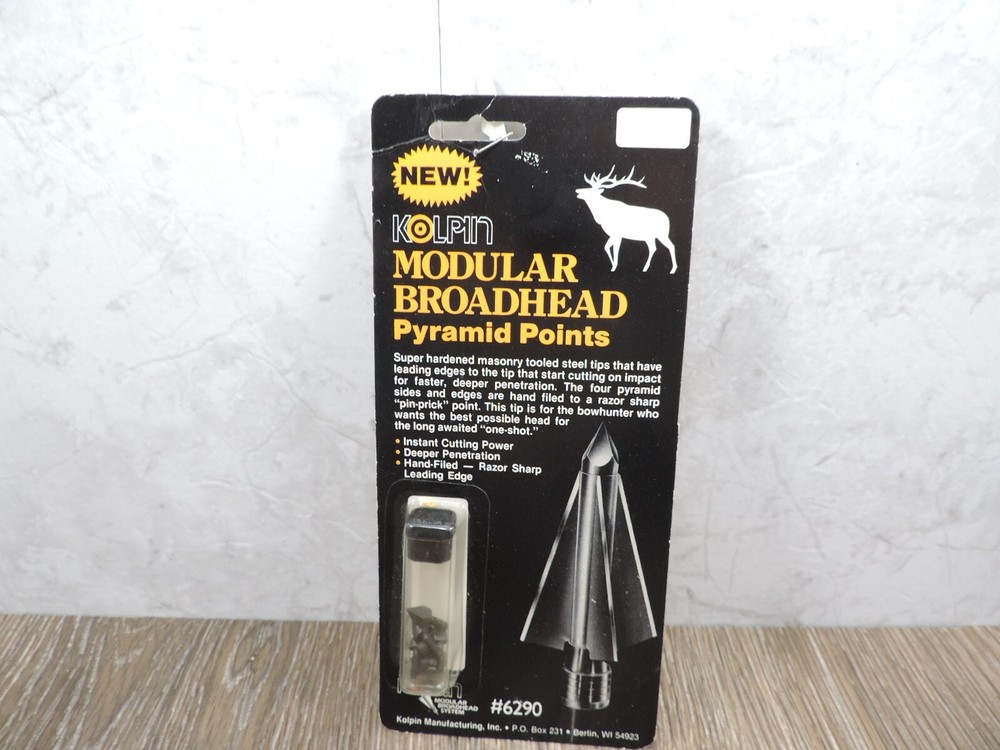 Kolpin Modular Broadhead Pyramid Points #6209