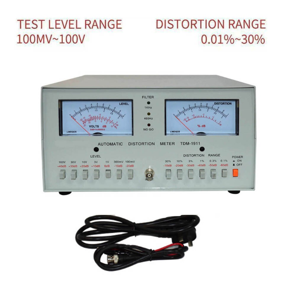 Automatic Distortion Meter 0.01% - 30% Audio Distortion Meter High quality