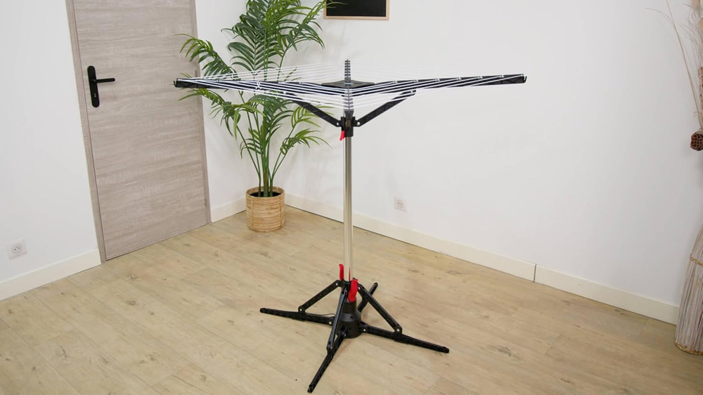 Electric Rotating Cloth Dryer – Foldable, 2-Hour Timer, 20Kg Capacity