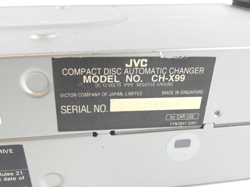 JVC CH-X99 Compact 12 Disc CD Changer Car Automatic