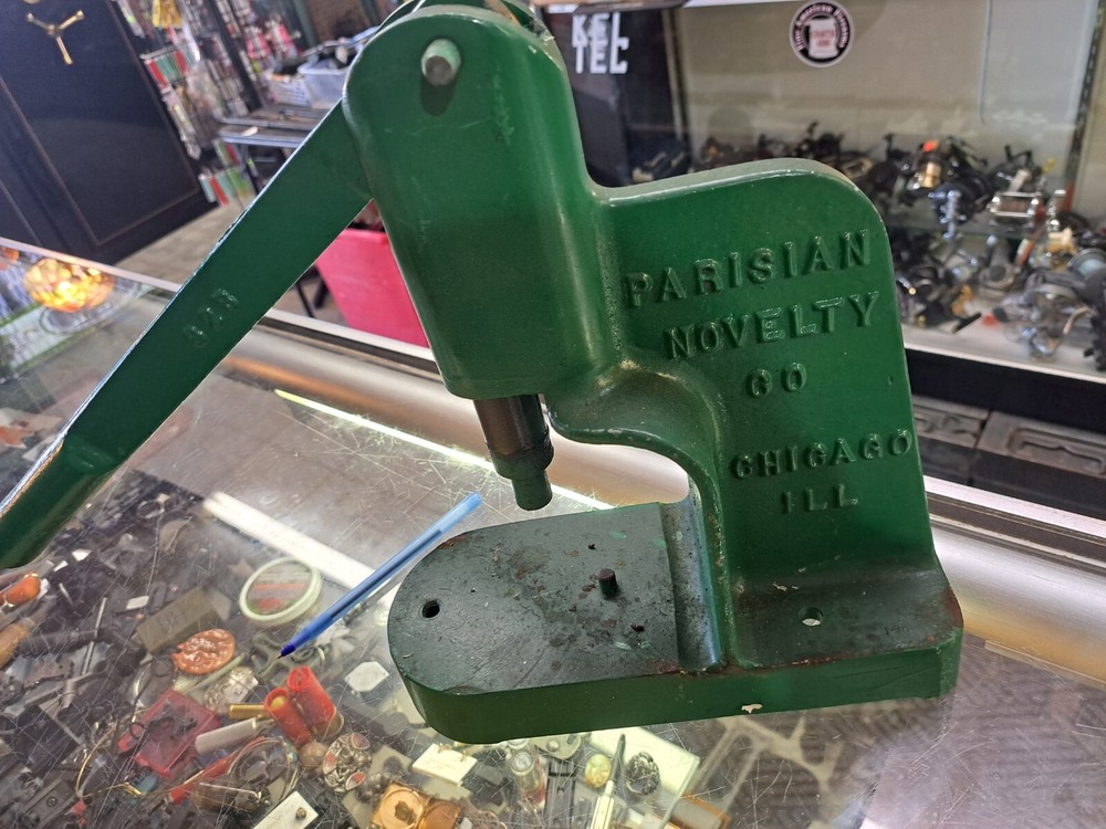 Parisian Novelty Co. #32 Button Making Press?
