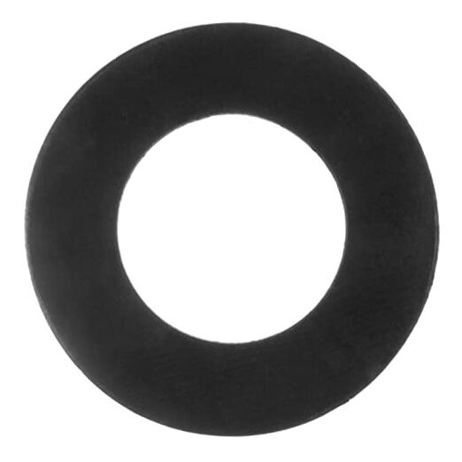 USA Sealing BULK-FG-508 Ring EPDM Rubber Flange Gasket for 4" Pipe, 1/16"