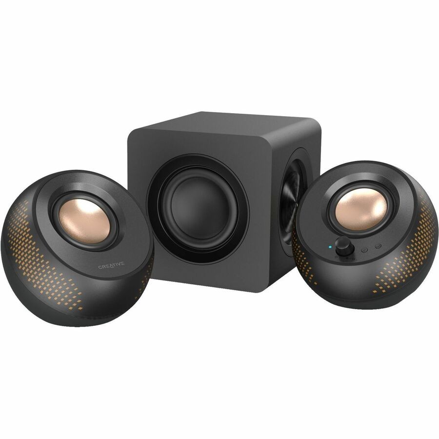 Creative Pebble X Plus 2.1 Bluetooth Speaker System 15 W RMS Black