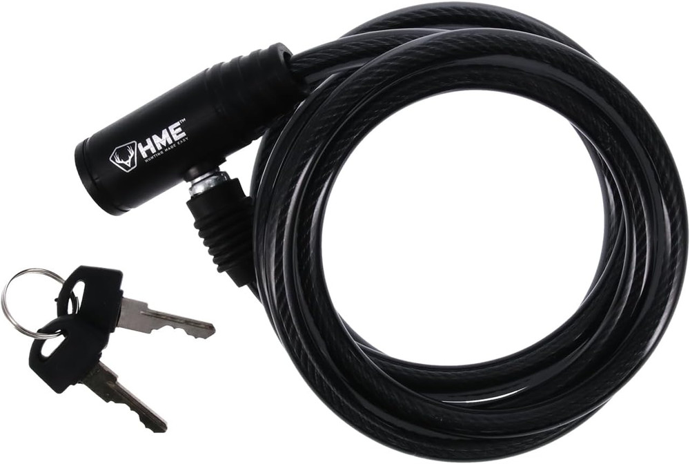 6ft Tree Stand Cable Lock with 2 Keys