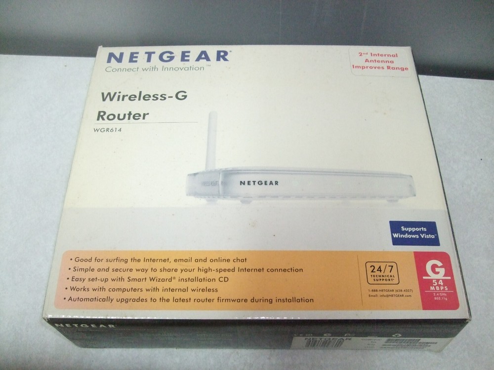 Netgear Wireless G Router-WGR614-Used