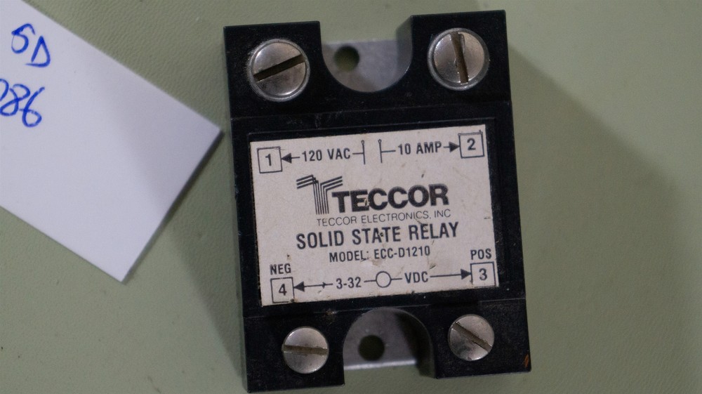 Teccor ECC-D1210 Solid State Relay , 120VAC , 10A