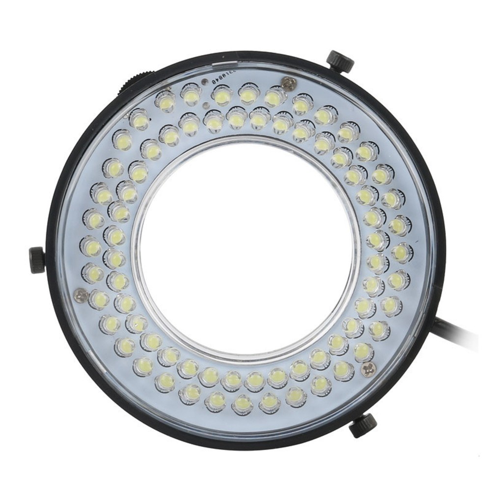 Microscope 72 LED Ring Light USB 5V Adjustable Focus Dimmer Illuminator Lamp h