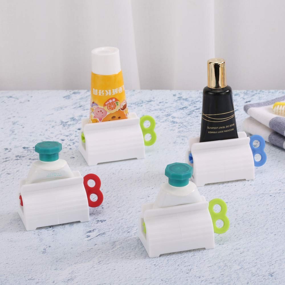 Toothpaste Tube Squeezers Roller - Manual Multi-colored