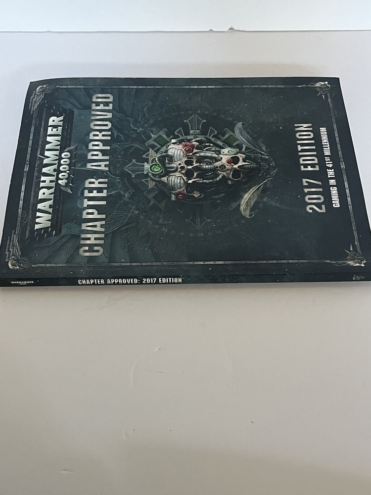 Warhammer 40K Chapter Approved 2017 Edition Games Workshop Expansion Book