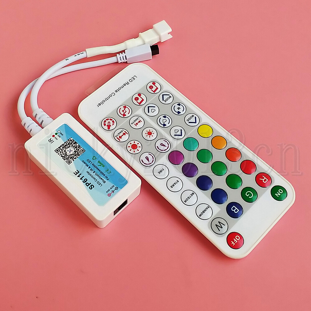 SP611E Bluetooth Music APP Controller IR Remote for Addressable LED Pixel Light