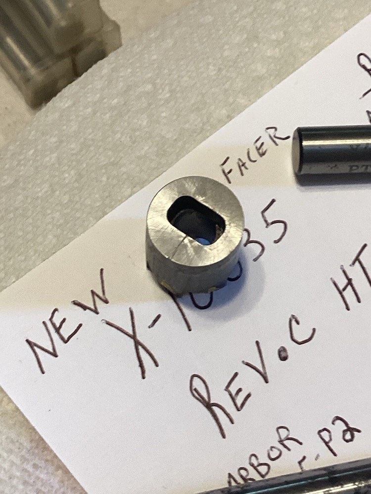 New Spot Facer & Arbor