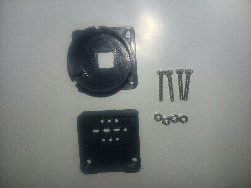 Raspberry pi V1 or V2 Telescope Mount to 1.25" Eyepiece Mount.