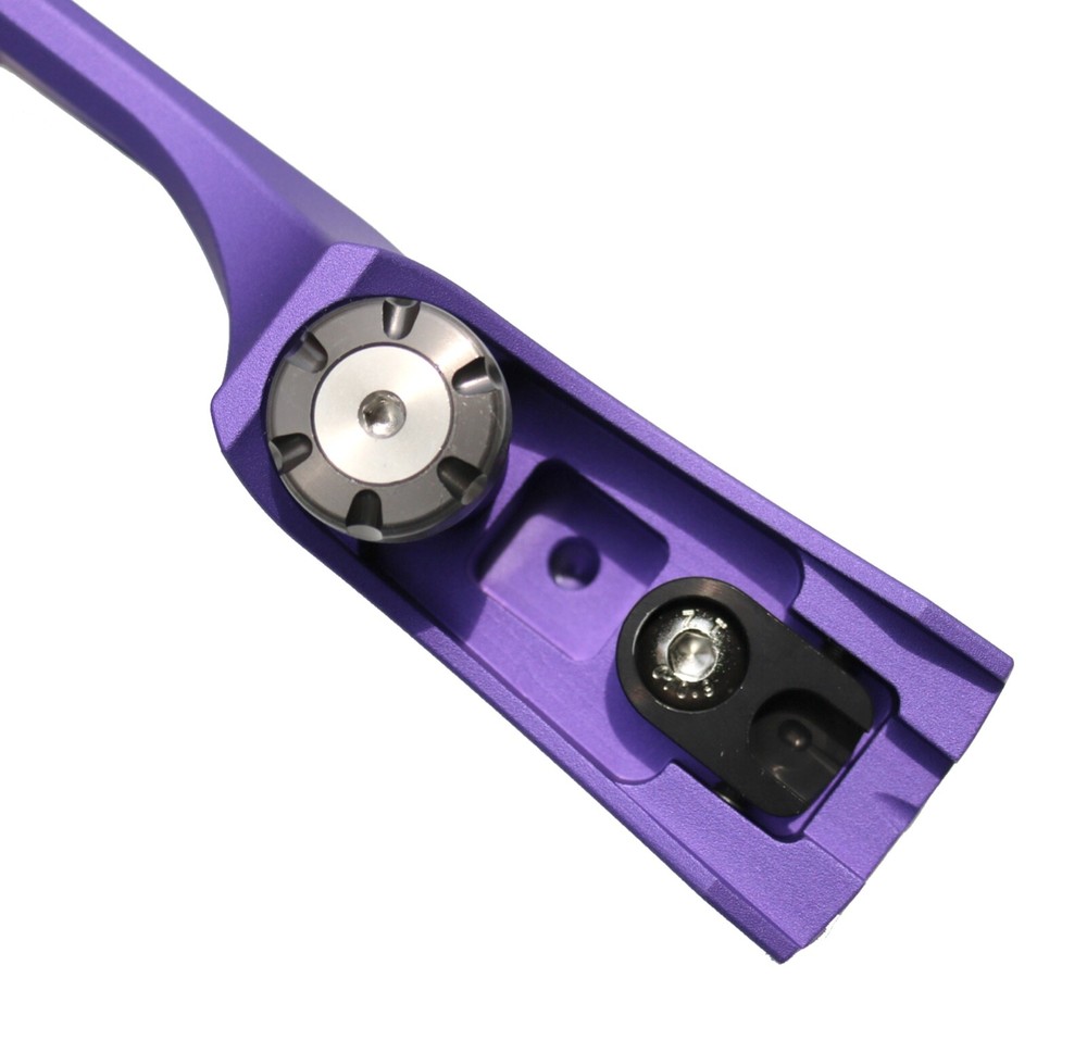 Samick 17" Machined CNC Discovery Riser / Deep Purple / Right Hand