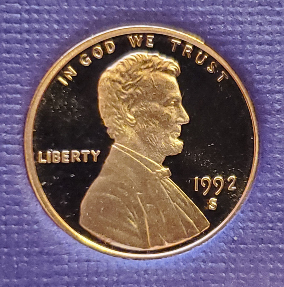 1992-S US Proof Set Clad - 5 coins - Original mint box