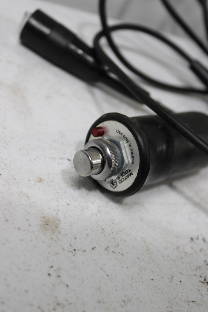 Matco Tools MD-101A Remoter Starter Push Button Switch Jumper Lead Set