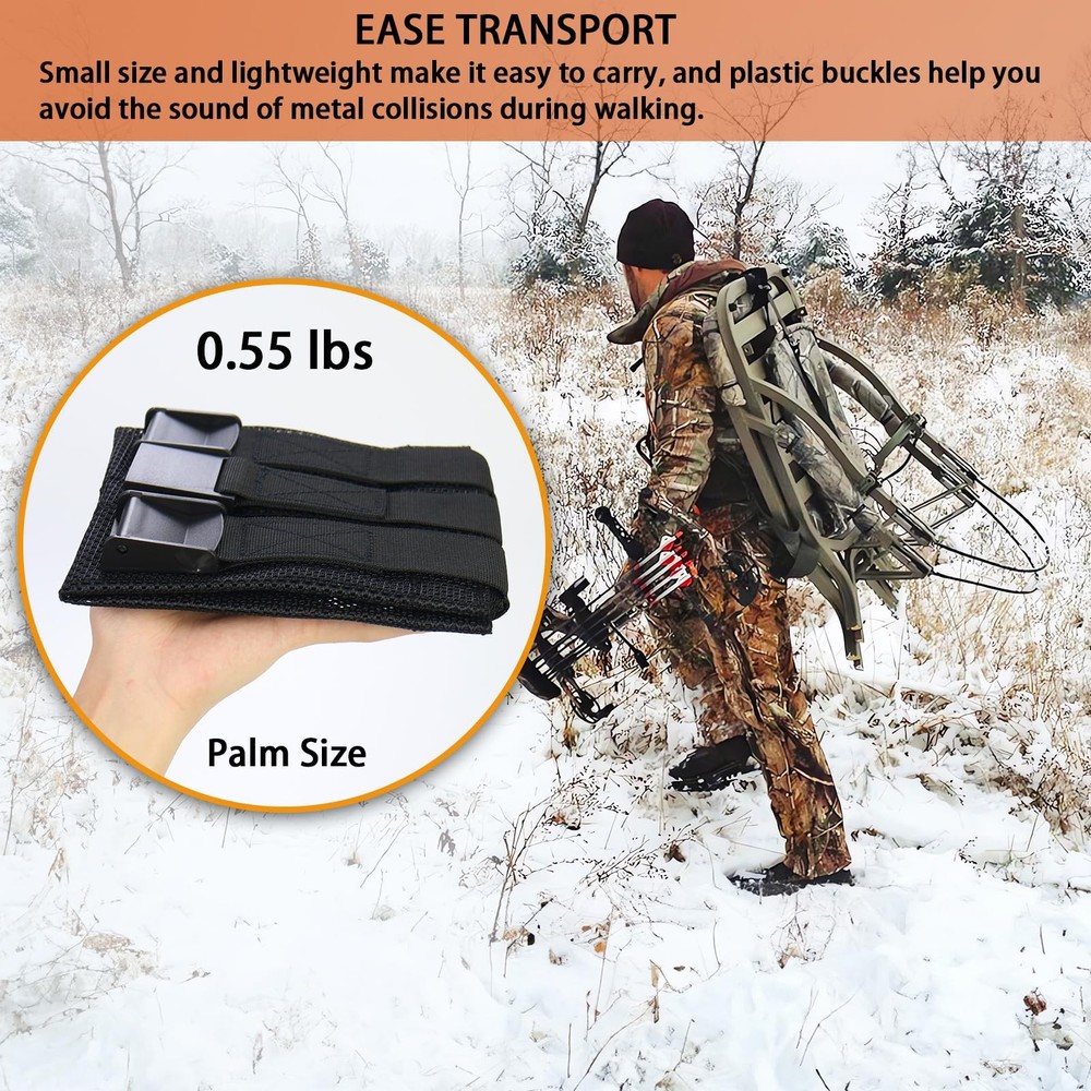 Huntury Tree Stand Seat Replacement for Hunting, Lightweight Mesh...