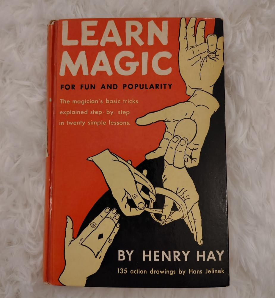 Learn magic for fun and Popularity book Henry Hay 1949