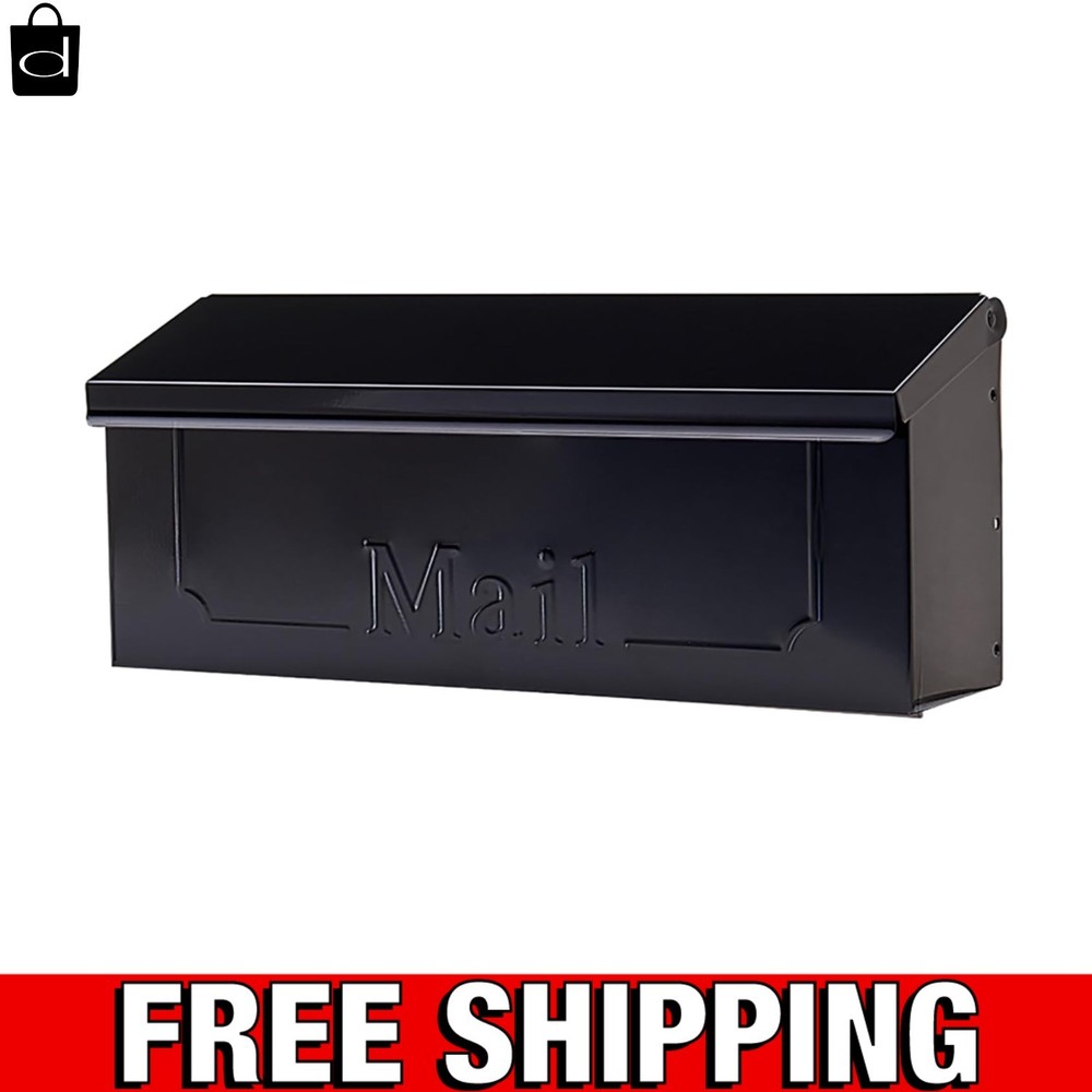 Wall-Mount Mailbox for House,Large Capacity Mail Box,Galvanized Steel Rust-Proof