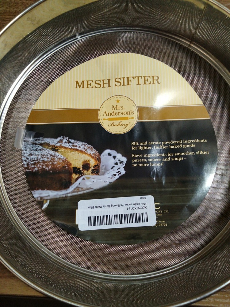 Mrs. Anderson Baking Mesh Sifter 9.5"X2"