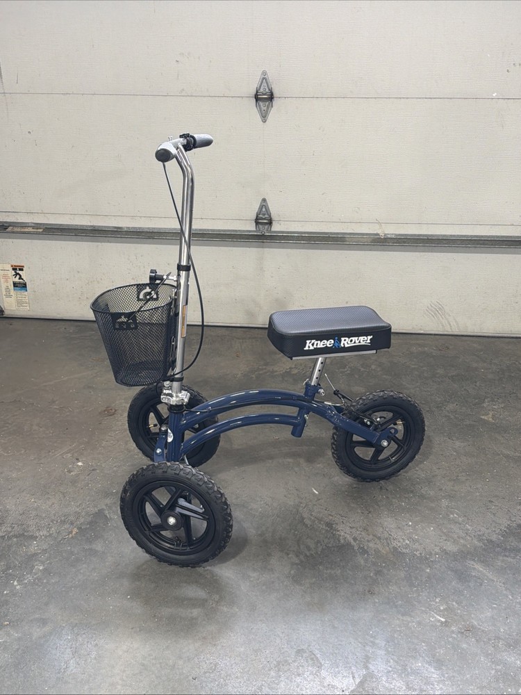 All Terrain KneeRover® Steerable Knee Scooter Blue - Open Box