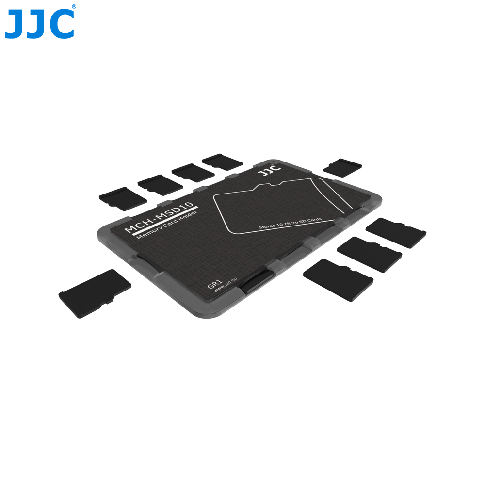 0.1" Thick Memory Card Protective Storage Case Holder for 10 Micro SD MSD Cards