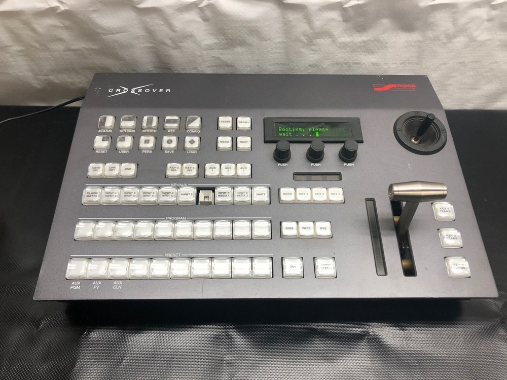 Ross Crossover 12 Panel 4801AR-220 Video Production Unit