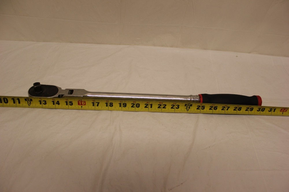 Snap-on Tools 1/2" Drive Quick Release Locking Flex Head Ratchet SHRX80B E2B3