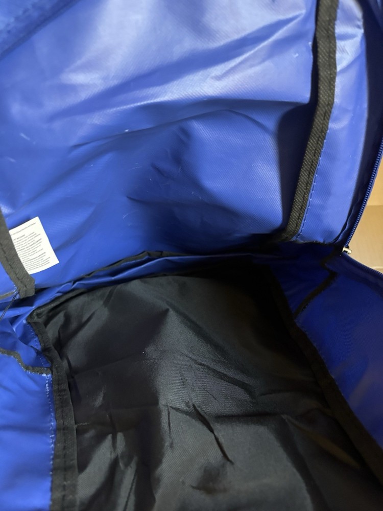 Hightrails Equipment blue backpack with front bungee cord 100%poly