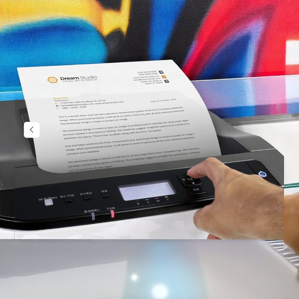 Luminaris 200 white toner Transfer Printer + Everything you need to get started