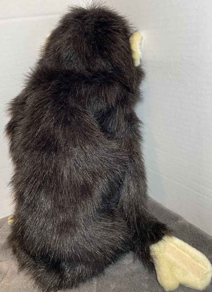 Chimpanzee Plush Hand Puppet Forum Novelties Monkey 17” W/ Squeaker