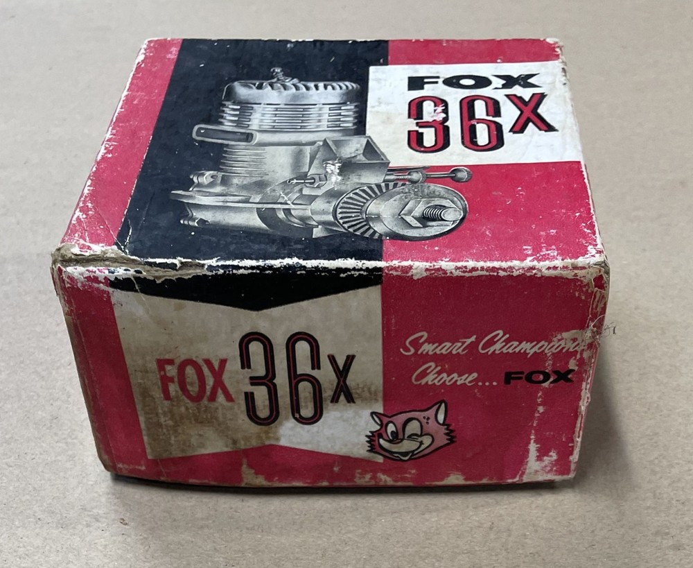 Vintage FOX .35x Model Airplane Engine