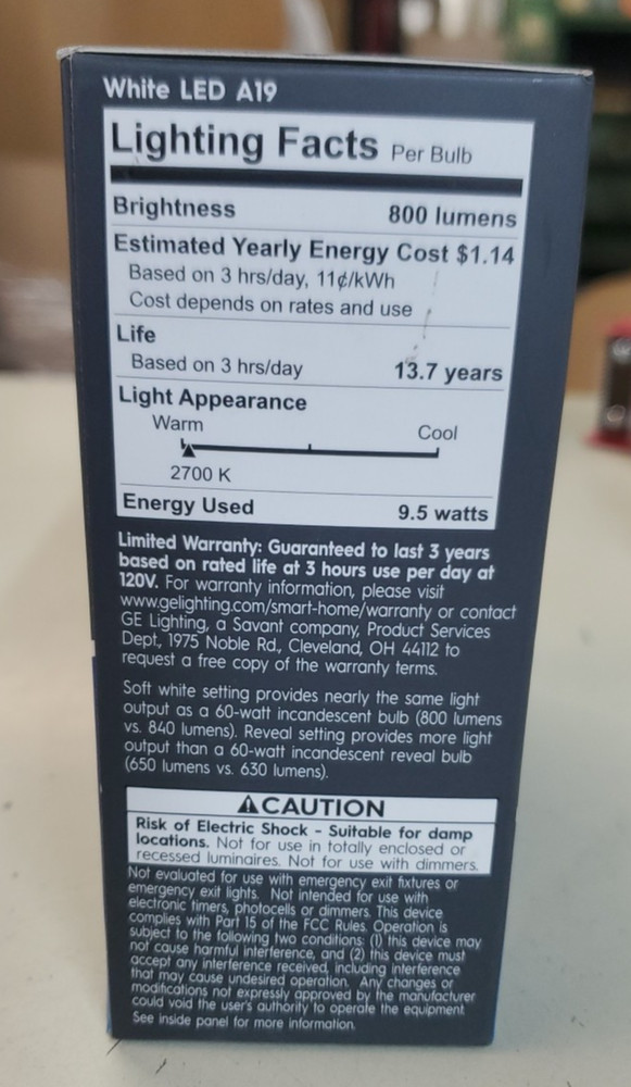 Cync GE Motion Sensing Starter Kit - Smart Multi Color Bulb & Motion Sensor