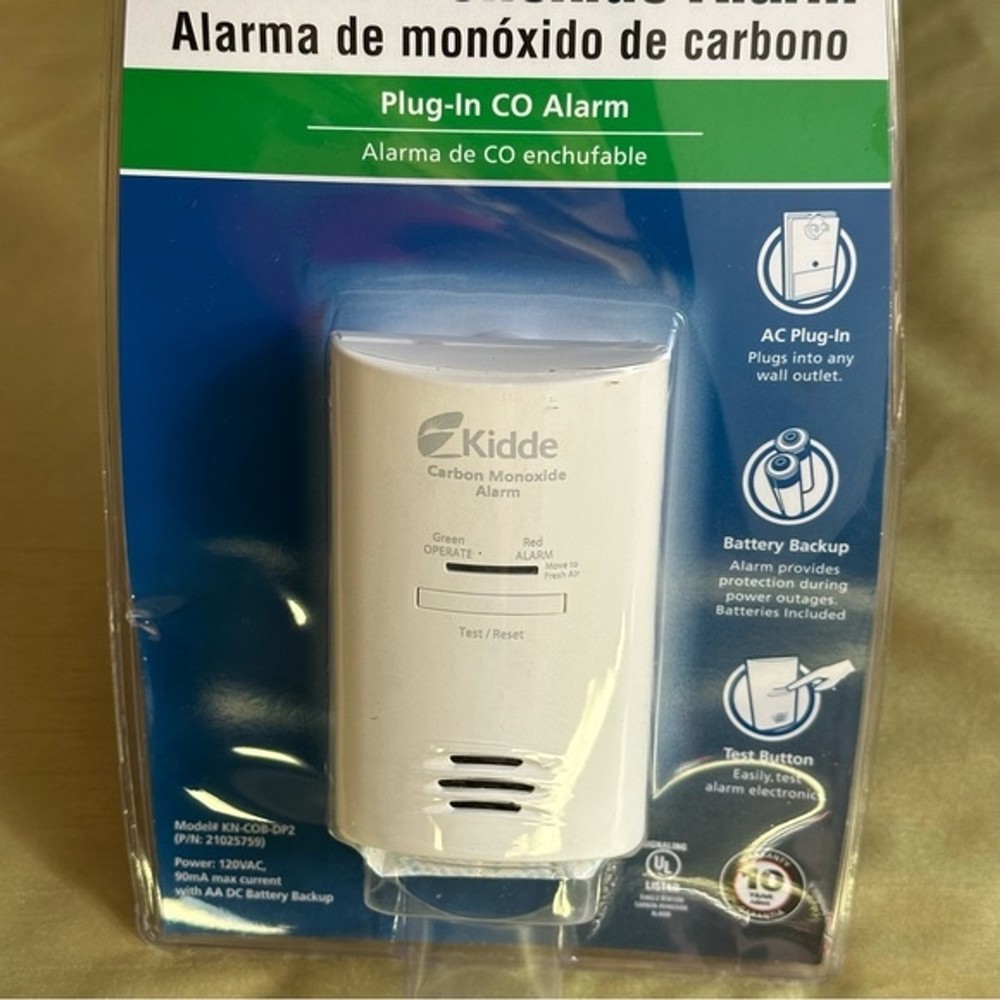 kidde carbon monoxide detectors