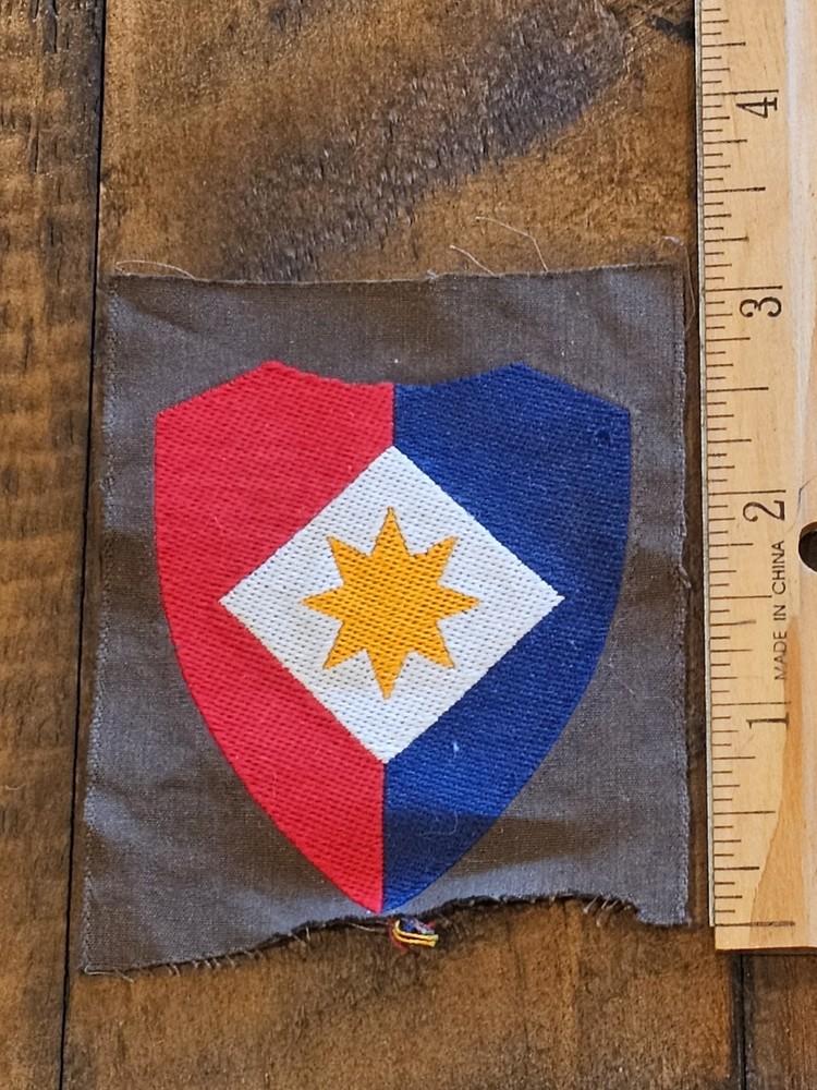 1960s Dutch Netherlands 1st Army Cold War Command Bevo Patch L@@K!!