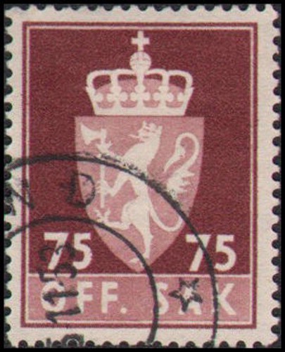 Norway #O65-O82 set Used