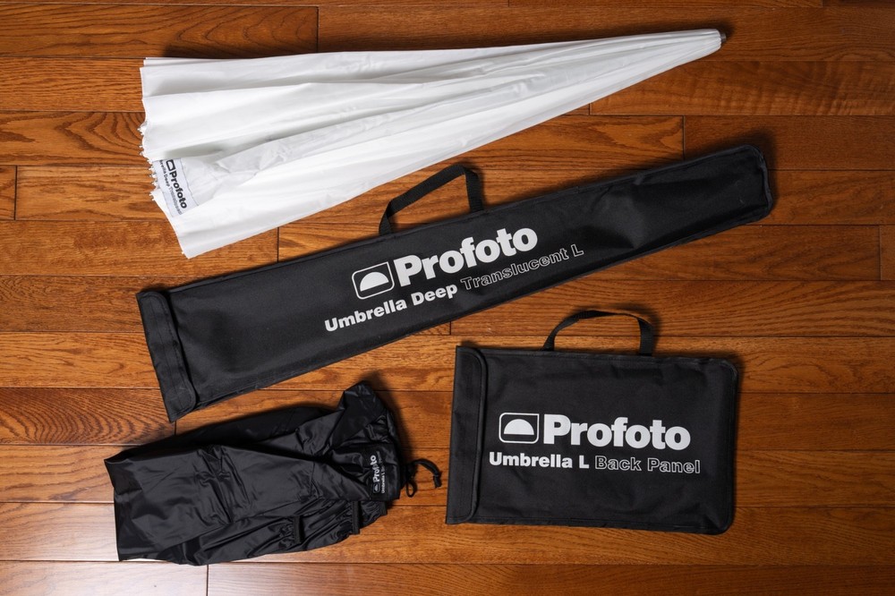 Profoto Umbrella Deep Translucent L (51") w/ Back Panel - Excellent Condition