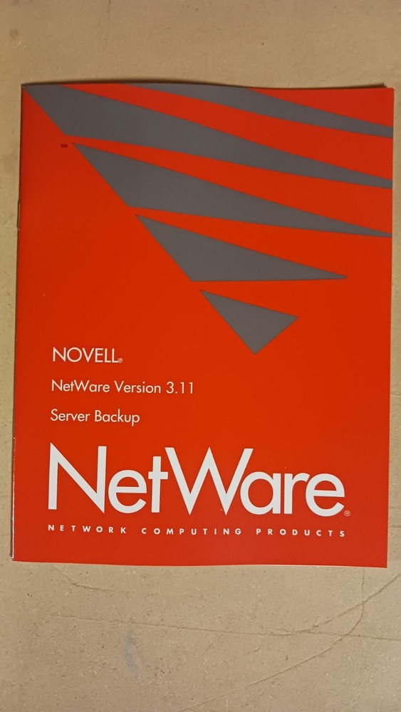 Novell NetWare v3.11, In Original Box