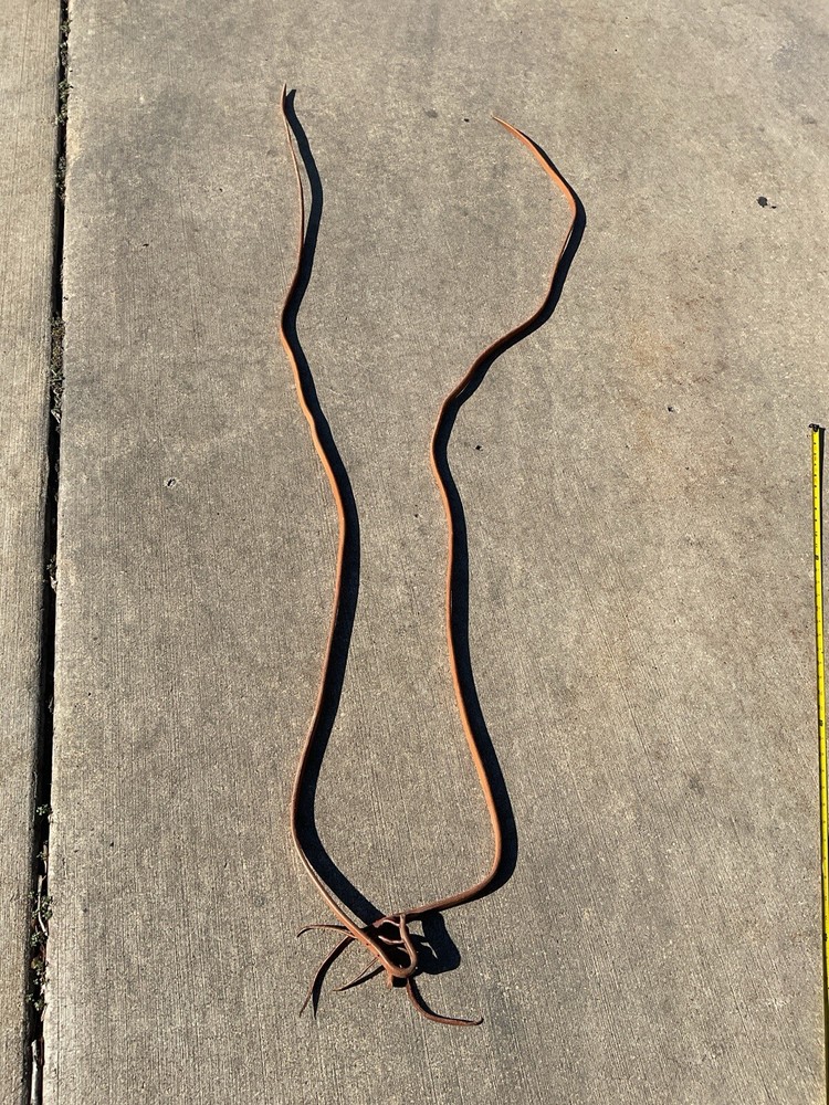 western leather split reins(402)