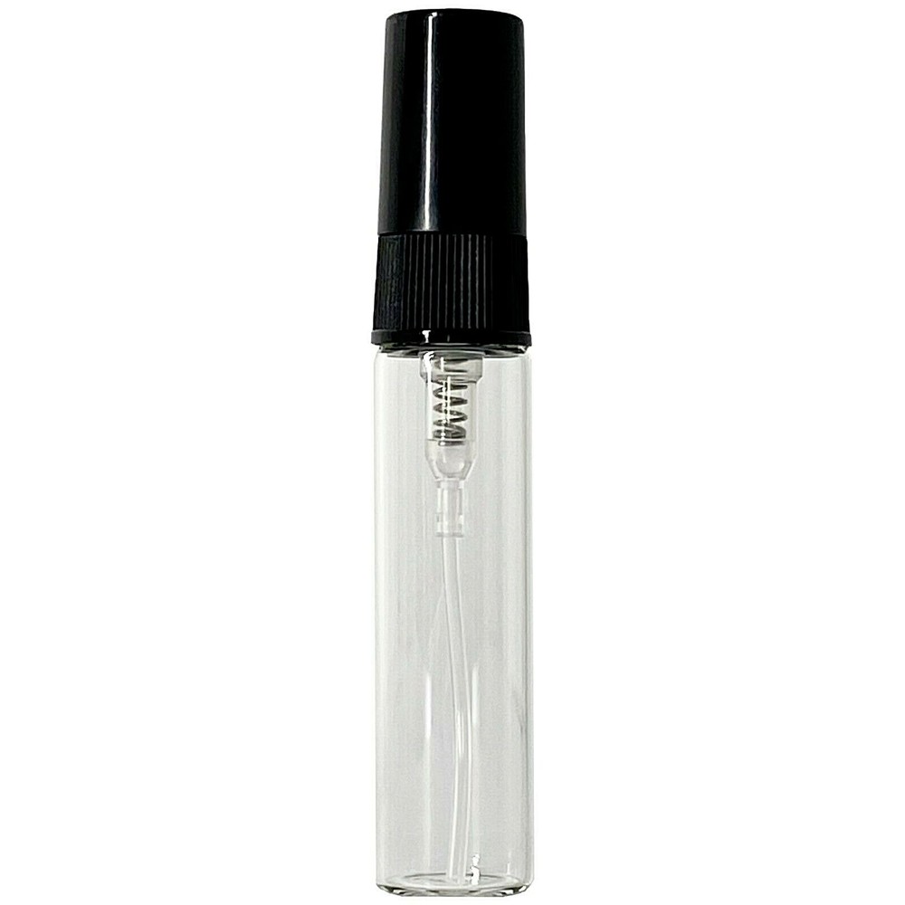 5ml 0.17oz Empty Perfume Glass Spray Bottles Black Atomizer Refillable