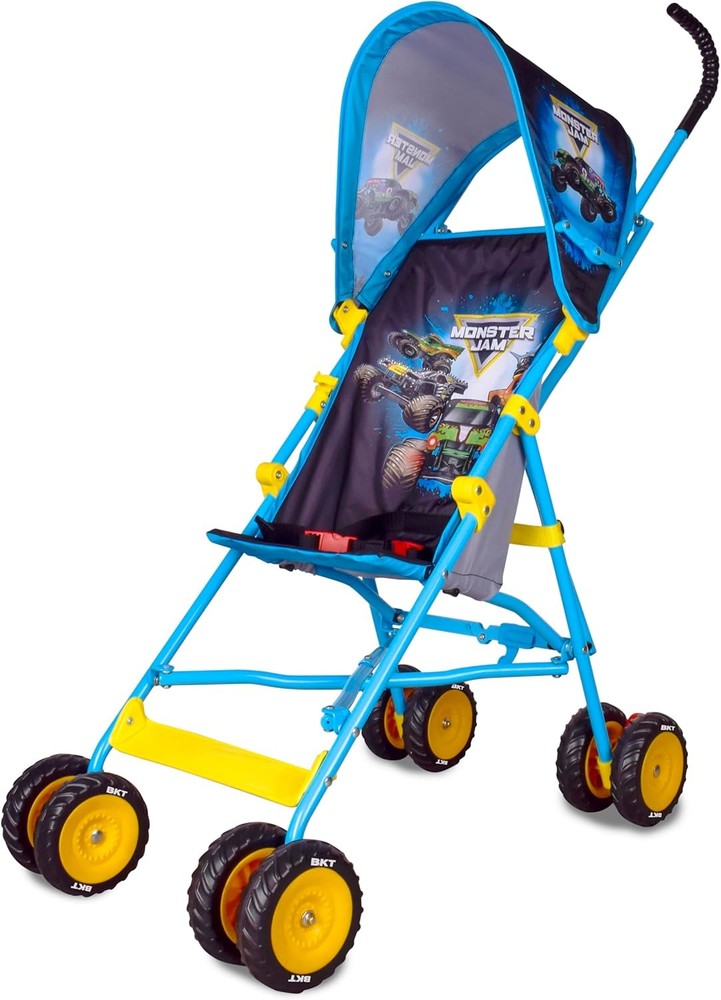 Monster Jam Foldable Baby Stroller Canopy Design
