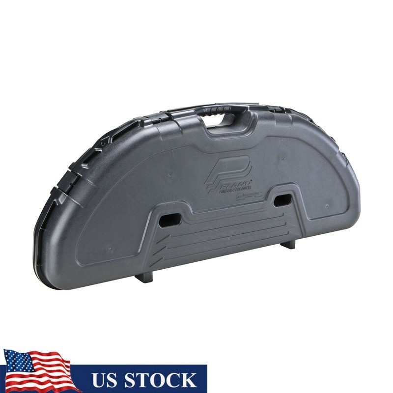 Lockable Compact Bow Case Padded Protection Compound Bows 5 Arrow Storage New