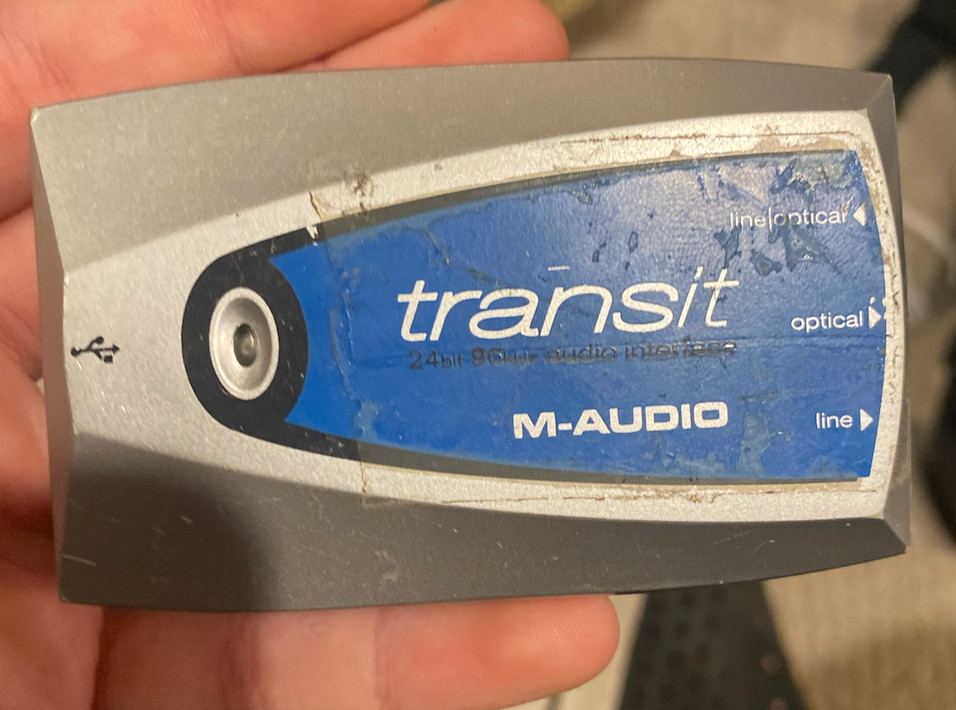 M-Audio Transit 24bit 96khz Audio Interface Awesome Little USB Interface As Is