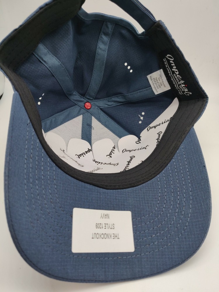 Imperial Golf Hat Navy "The Knockout" Style 1209