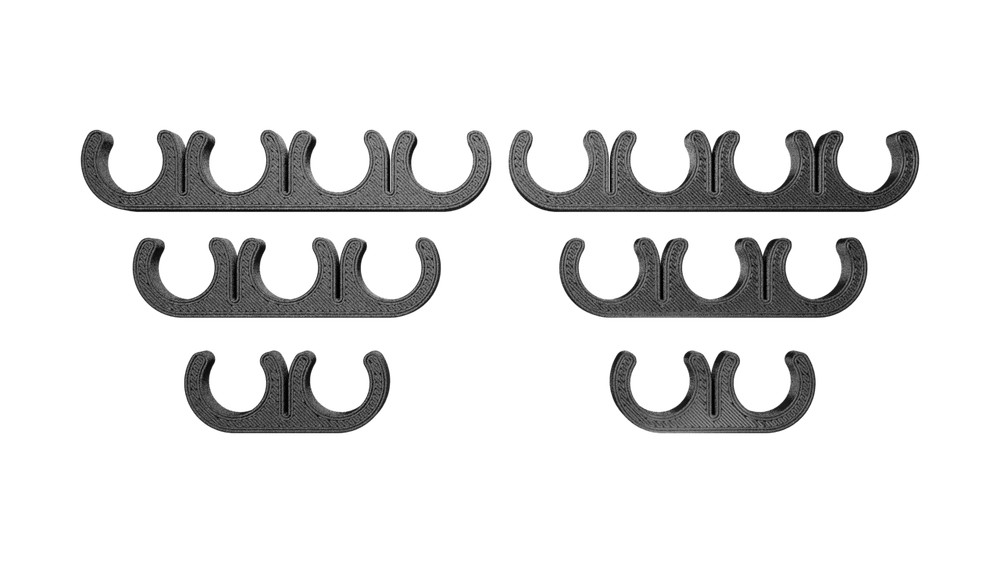 Black Nylon 10mm Spark Plug Wire Separator Set