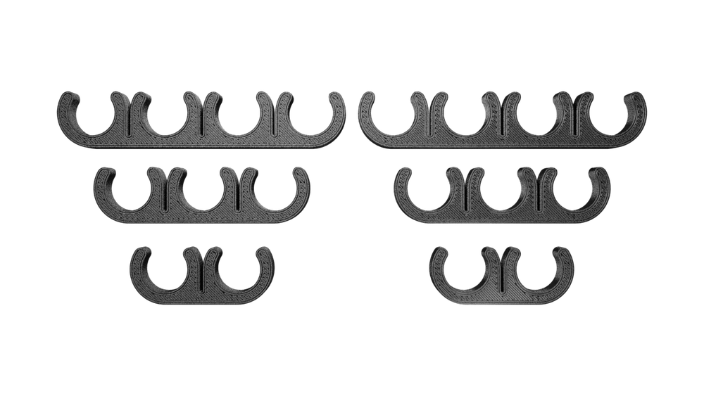 Black Nylon 10mm Spark Plug Wire Separator Set