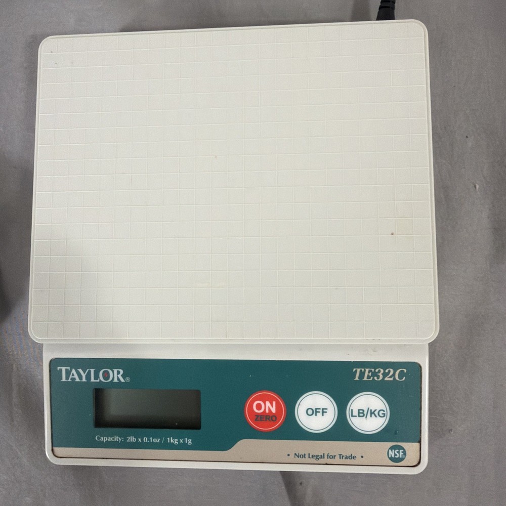 Taylor digital scale Kitchen Food TE32C tested